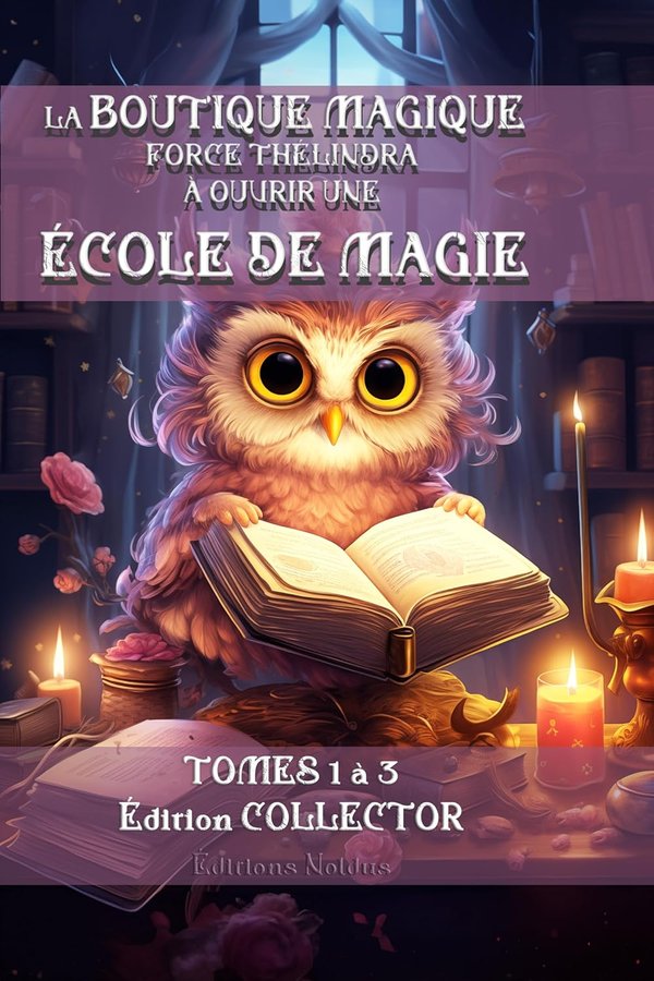 LA BOUTIQUE MAGIQUE FORCE THÉLINDRA À OUVRIR UNE ÉCOLE DE MAGIE - Édition Collector Tome 1, 2 et 3 DYS  LA BOUTIQUE MAGIQUE DE SAINT GEORGE + L'ÉCHO DE LA MAGIE + L'OMBRE AU SEIN DE LA LUMIÈRE Livre enfant 9 10 11 12 13 14 ans ado  - Frédéric Luhmer | Livr'ToK