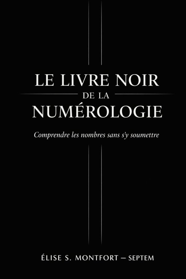 Le livre noir de la numérologie: Comprendre les nombres sans s'y soumettre -  Elise S. Montfort | Livr'ToK