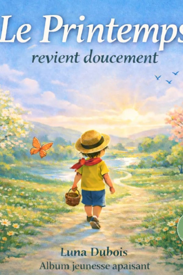 Livre enfant 3 4 5 6 ans - Printemps - Le printemps revient doucement: Album jeunesse apaisant -  Luna Dubois | Livr'ToK